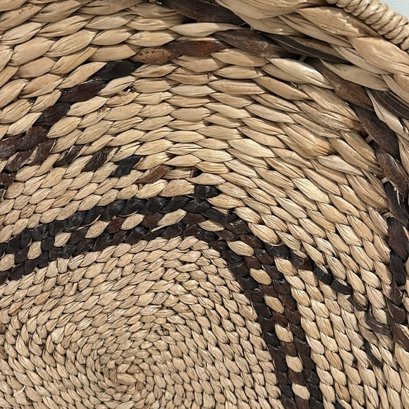 Williams Sonoma Home wicker decorative wall hanging. - Picture 2 of 4